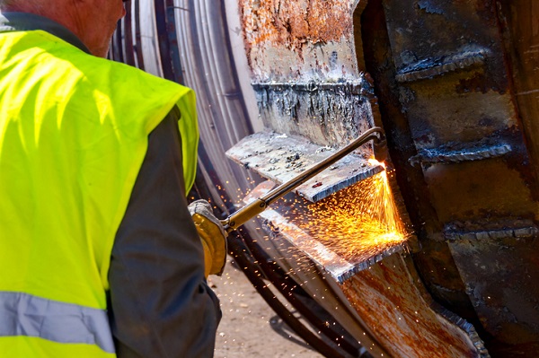 Acetylene is the fuel gas producing the hottest flame, and can be used for both cutting and welding