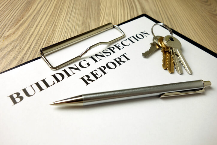 A sample of a building inspection report as explored in home inspection training