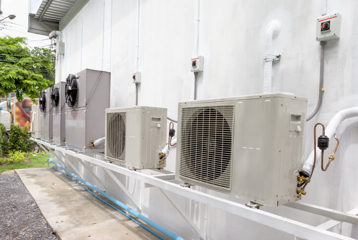 A ductless mini-split system to be explored in HVAC technician training